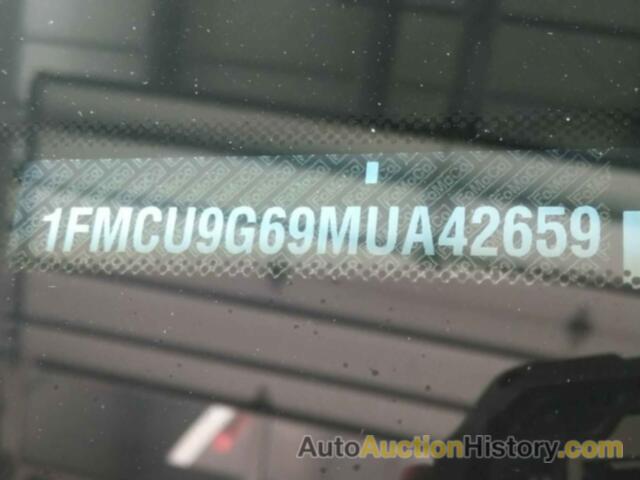 FORD ESCAPE SE, 1FMCU9G69MUA42659