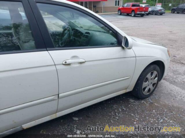 KIA SPECTRA LX, KNAFE122785580200