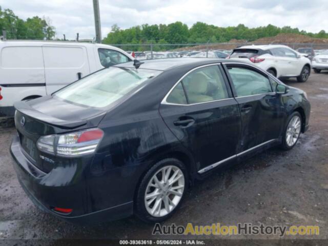 LEXUS HS 250H PREMIUM, JTHBB1BA2A2037649