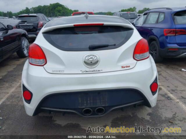 HYUNDAI VELOSTER TURBO, KMHTC6AE6GU285366