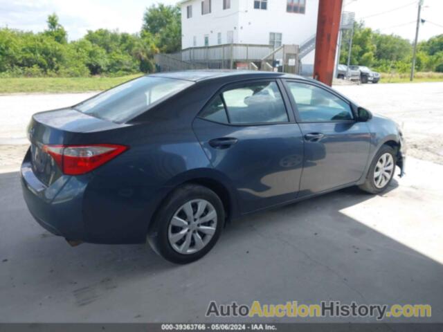 TOYOTA COROLLA LE, 2T1BURHE7GC707114