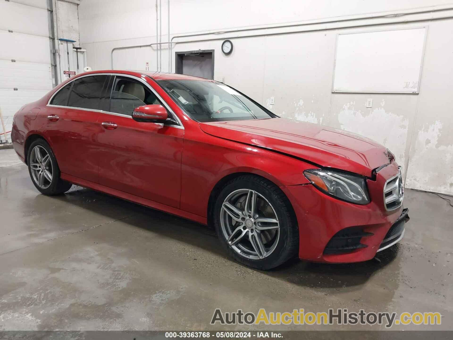 MERCEDES-BENZ E 300 4MATIC, WDDZF4KBXHA031098