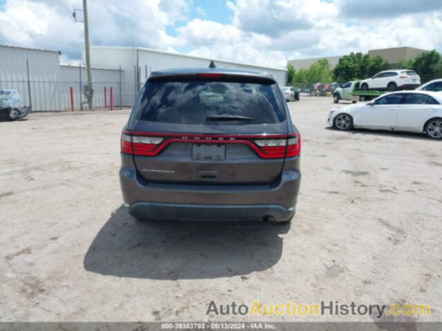 DODGE DURANGO SXT RWD, 1C4RDHAGXJC455797