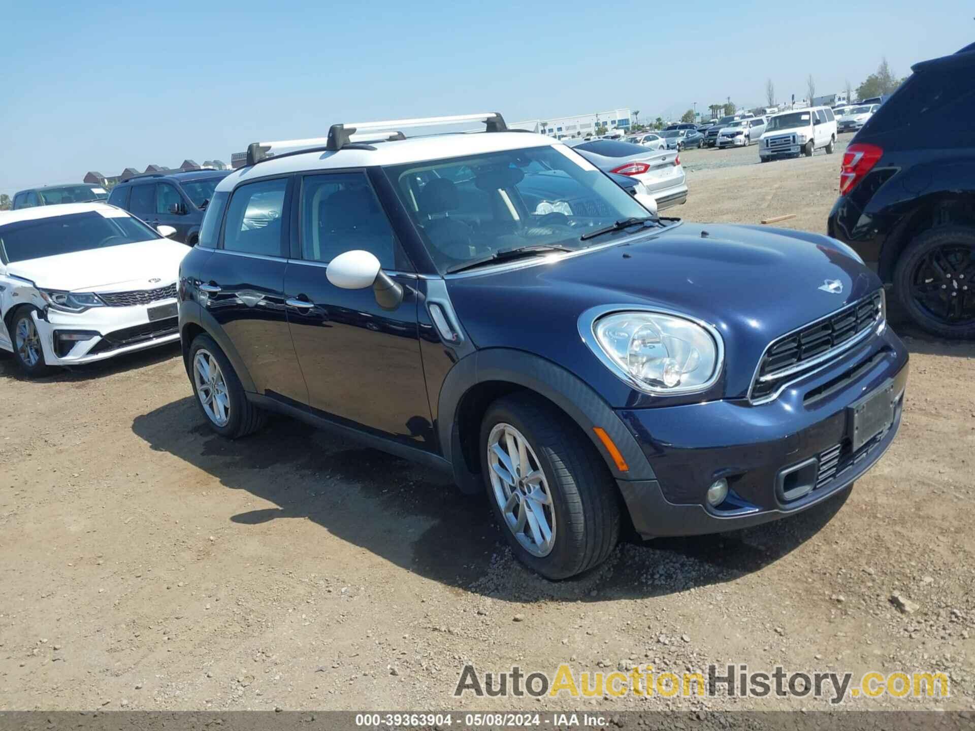 MINI COUNTRYMAN COOPER S, WMWZC3C50FWT02821