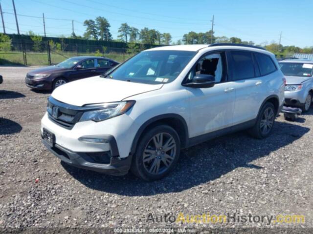 HONDA PILOT SPORT, 5FNYF6H39NB102652