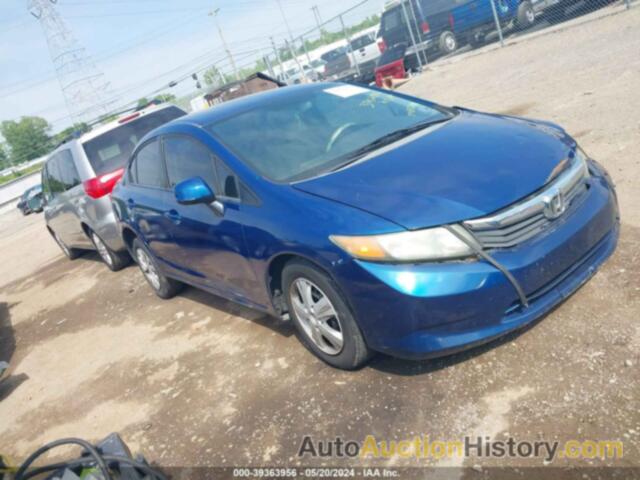 HONDA CIVIC LX, 2HGFB2F56CH535063