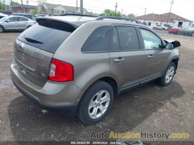 FORD EDGE SEL, 2FMDK4JC0EBB36495