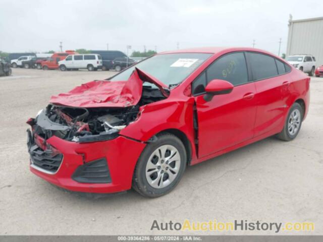 CHEVROLET CRUZE LS, 1G1BC5SM0K7125791