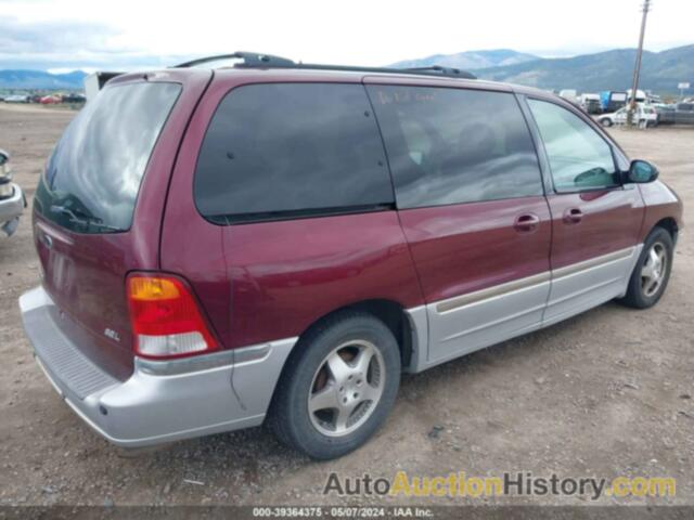 FORD WINDSTAR LIMITED/SEL, 2FMDA5344YBA70827