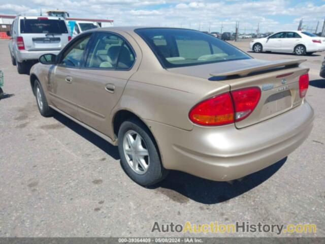 OLDSMOBILE ALERO GL, 1G3NL52E23C119285