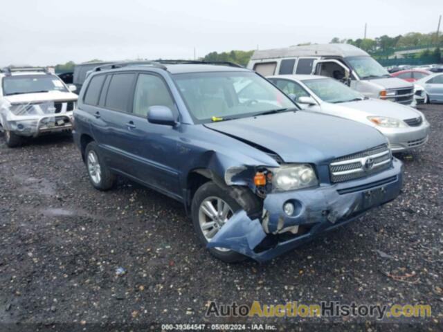 TOYOTA HIGHLANDER HYBRID HYBRID, JTEEW21A260010850