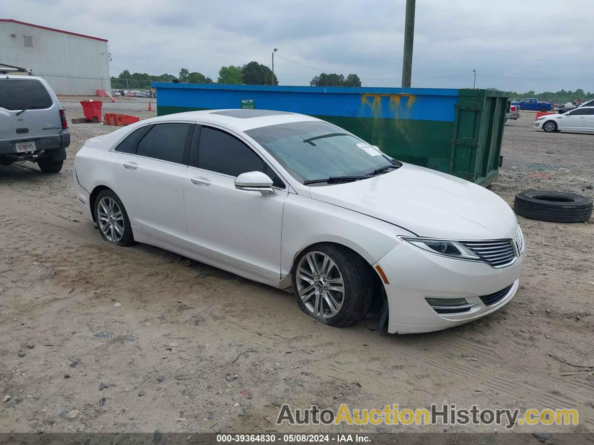 LINCOLN MKZ, 3LN6L2G93DR814484