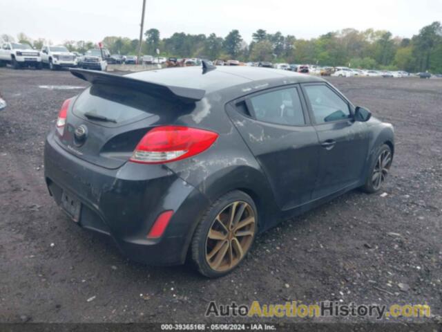 HYUNDAI VELOSTER BASE W/GRAY, KMHTC6AD1CU053274