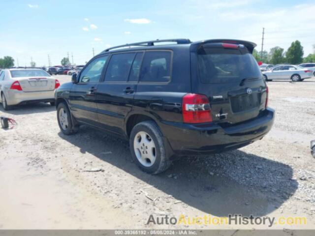 TOYOTA HIGHLANDER LIMITED V6, JTEEP21AX60153381