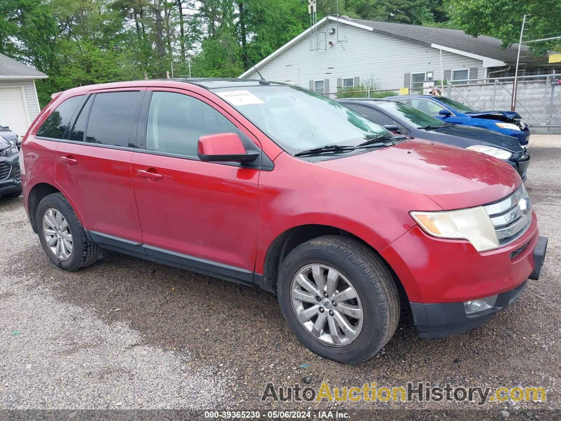 FORD EDGE SEL, 2FMDK38CX7BB53016