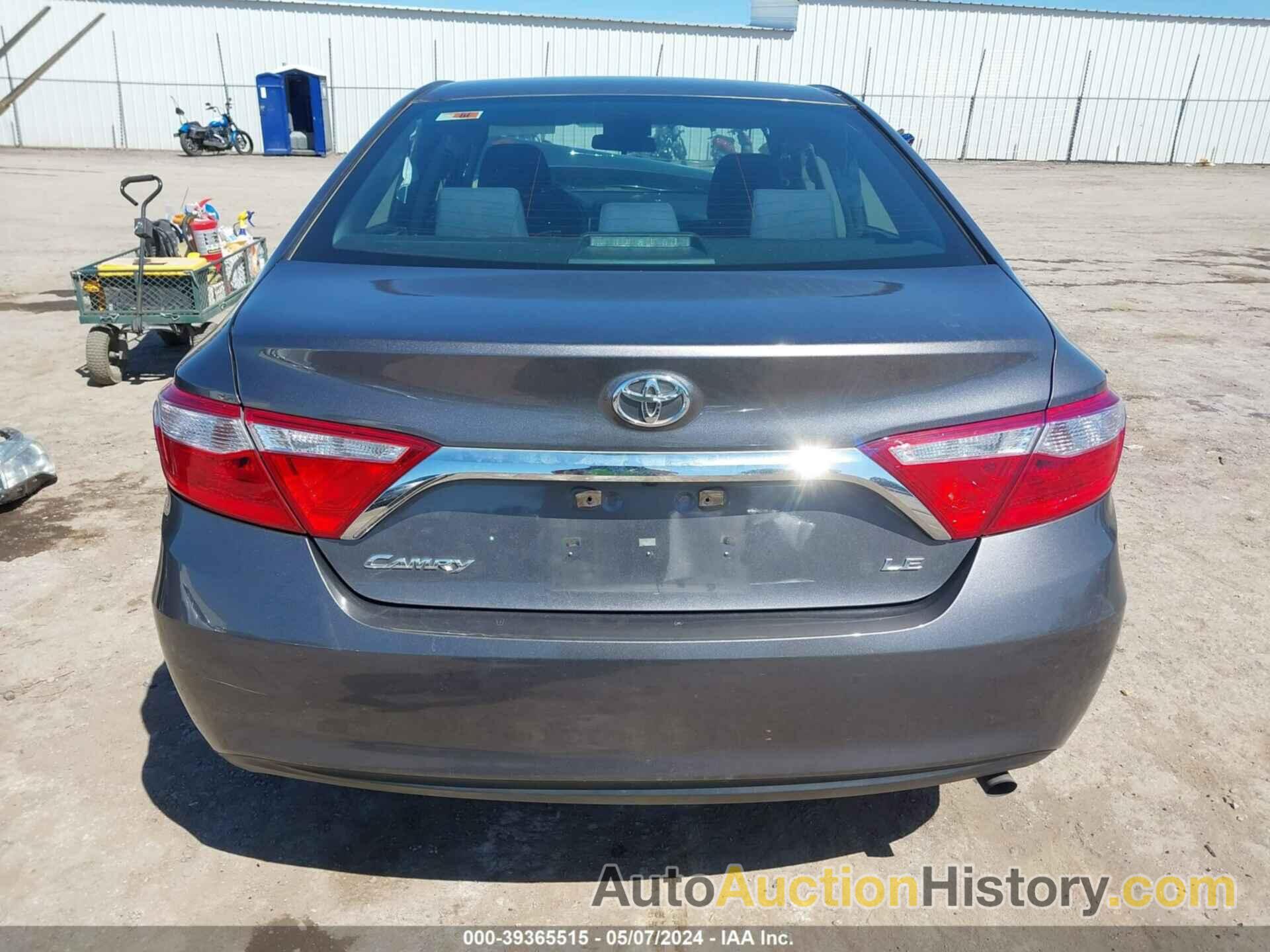 TOYOTA CAMRY LE, 4T1BF1FK6HU348469