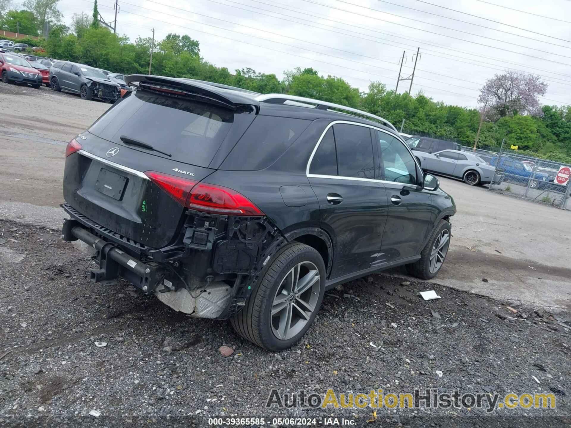 MERCEDES-BENZ GLE 450 4MATIC, 4JGFB5KB7LA262110