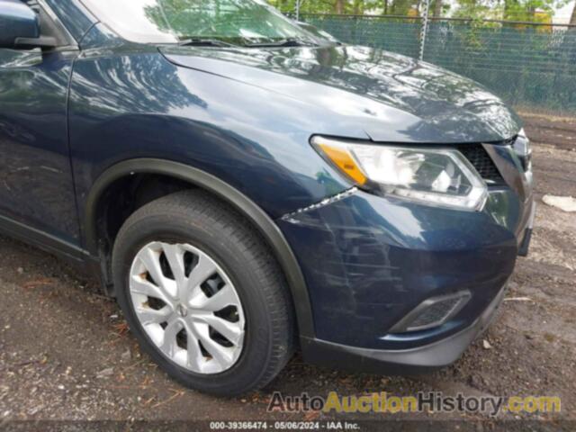 NISSAN ROGUE S, KNMAT2MV7GP623128