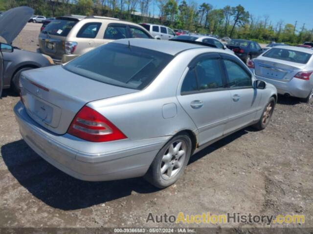 MERCEDES-BENZ C 240, WDBRF61J91F098510