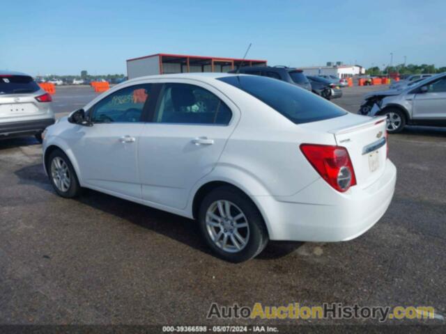 CHEVROLET SONIC LT, 1G1JC5SH7D4253545