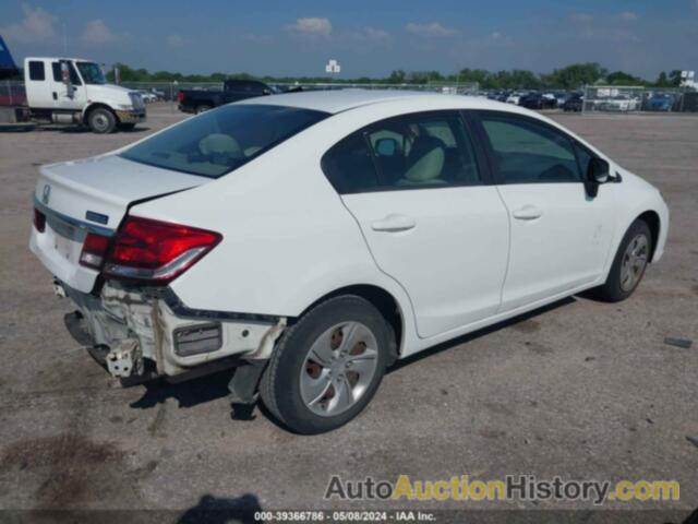 HONDA CIVIC LX, 2HGFB2F51DH559563