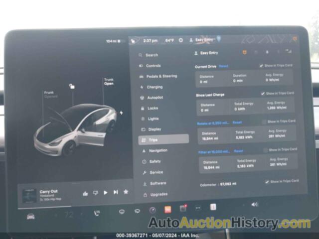 TESLA MODEL 3 LONG RANGE/MID RANGE, 5YJ3E1EA1JF005278