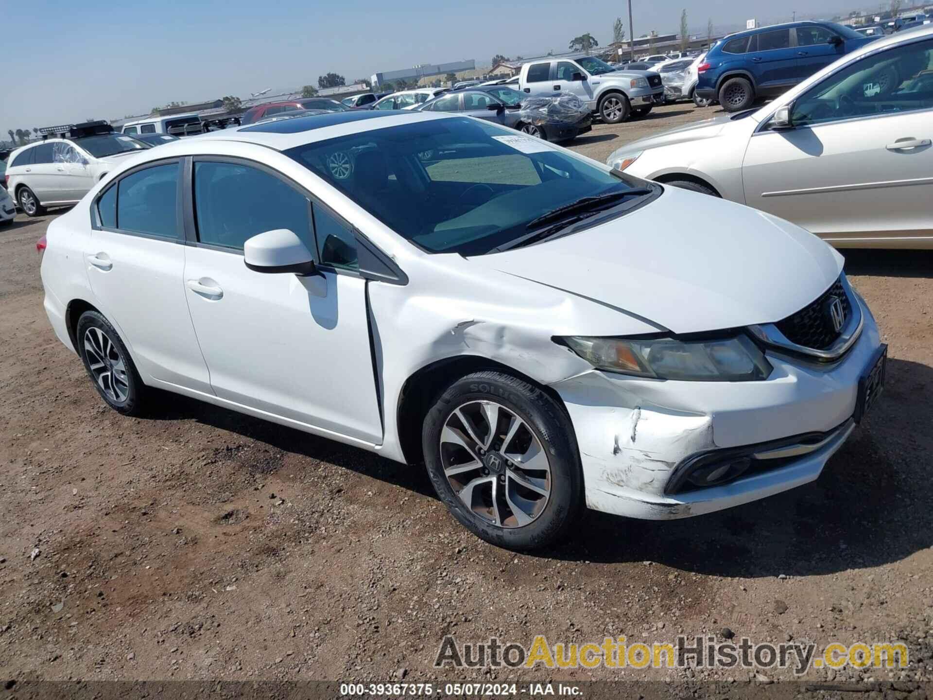 HONDA CIVIC EX-L, 19XFB2F98DE207691