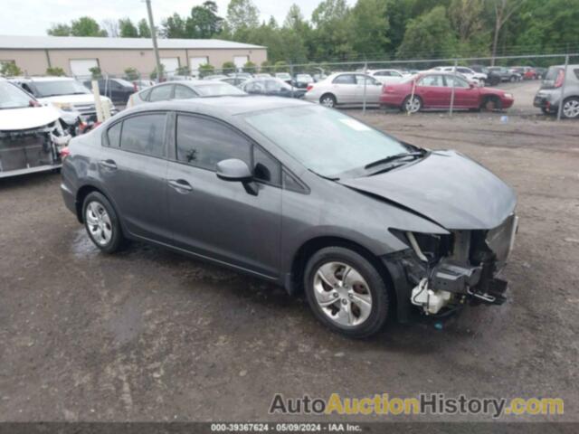 HONDA CIVIC LX, 2HGFB2F51DH589310