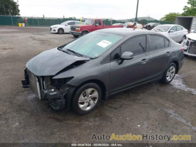 HONDA CIVIC LX, 2HGFB2F51DH589310