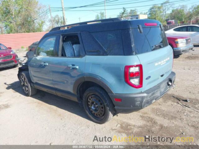 FORD BRONCO SPORT OUTER BANKS, 3FMCR9C61MRA14238