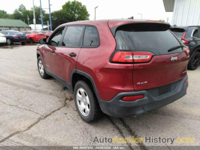 JEEP CHEROKEE SPORT, 1C4PJMAB0EW297598