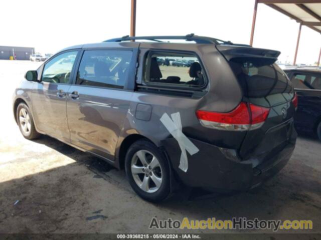 TOYOTA SIENNA LE V6 8 PASSENGER, 5TDKK3DC2DS321615