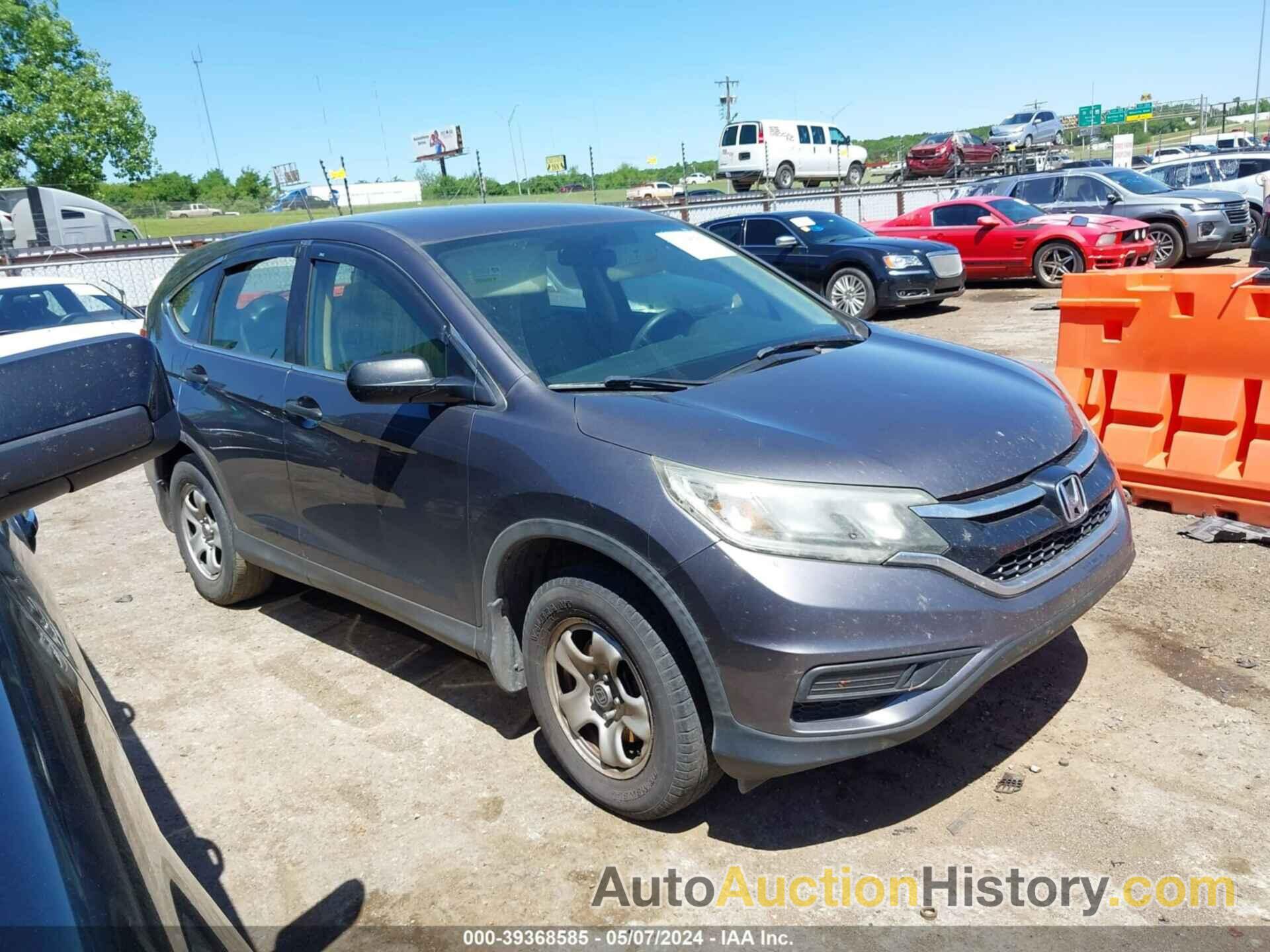 HONDA CR-V LX, 2HKRM3H3XGH562139