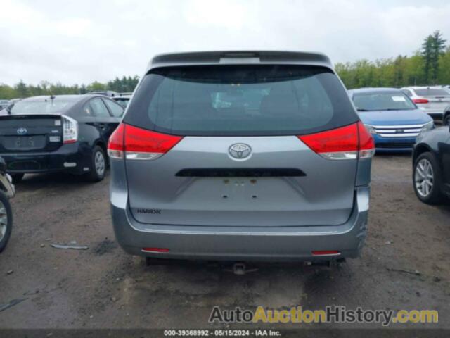 TOYOTA SIENNA, 5TDZK3DC9CS189496