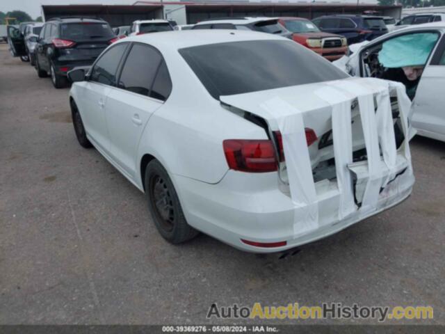 VOLKSWAGEN JETTA S, 3VW2B7AJ6HM315183