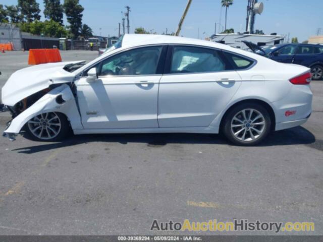 FORD FUSION SE PHEV, 3FA6P0PU0JR246181