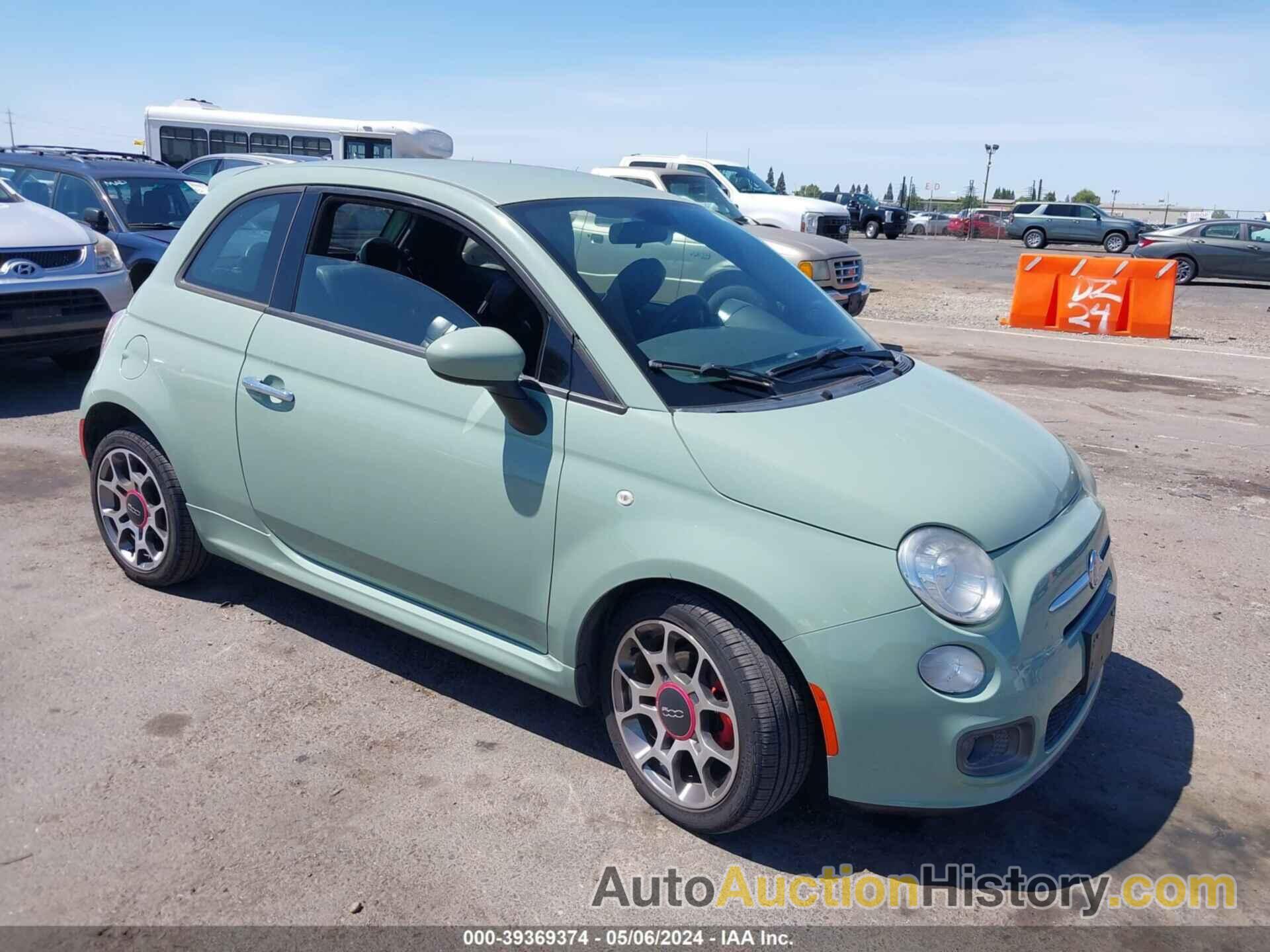 FIAT 500 SPORT, 3C3CFFBR1FT528110