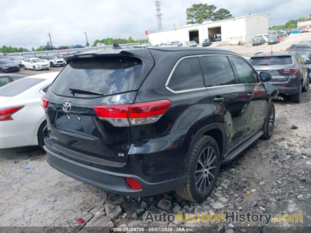 TOYOTA HIGHLANDER SE/XLE, 5TDKZRFH7JS284838