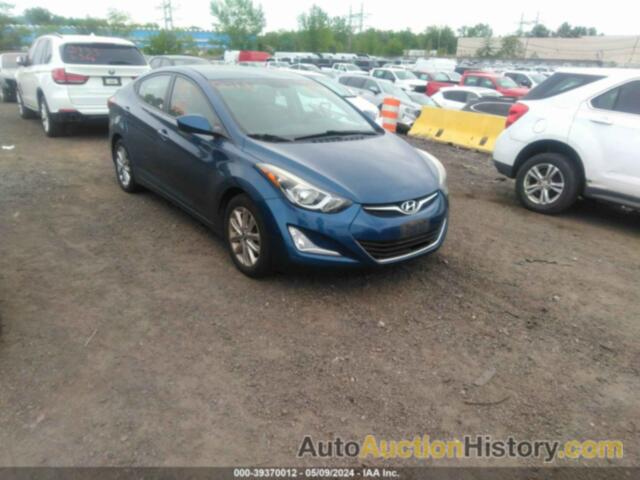 HYUNDAI ELANTRA SE, KMHDH4AE1EU201610