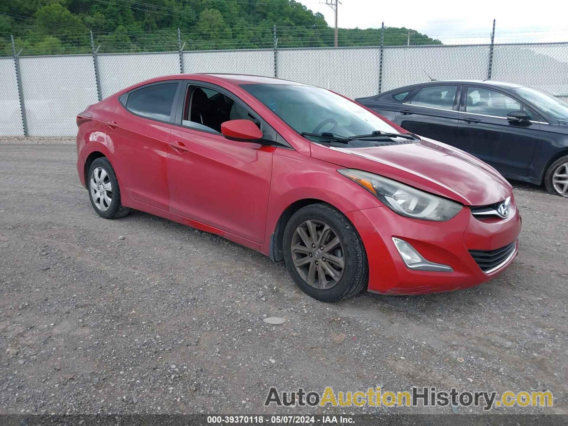 HYUNDAI ELANTRA SE, KMHDH4AE9FU279361