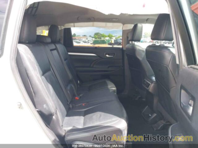 TOYOTA HIGHLANDER XLE, 5TDJZRFH6KS573643