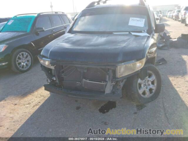 HONDA RIDGELINE RTS, 2HJYK16446H536236