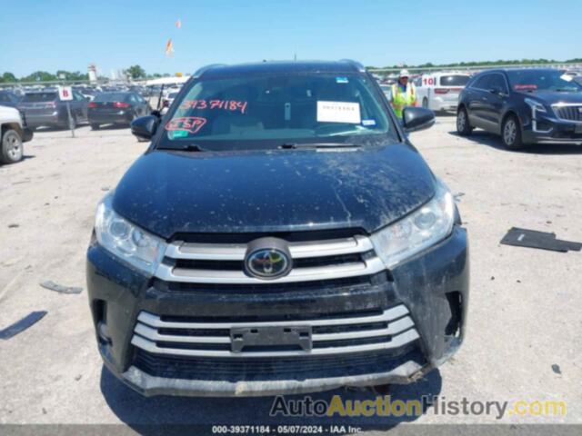 TOYOTA HIGHLANDER XLE, 5TDJZRFH7KS947094