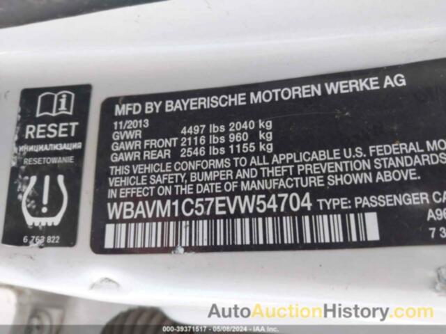 BMW X1 SDRIVE28I, WBAVM1C57EVW54704