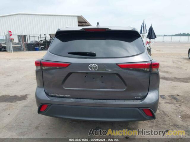 TOYOTA HIGHLANDER XLE, 5TDGZRAH8NS559443