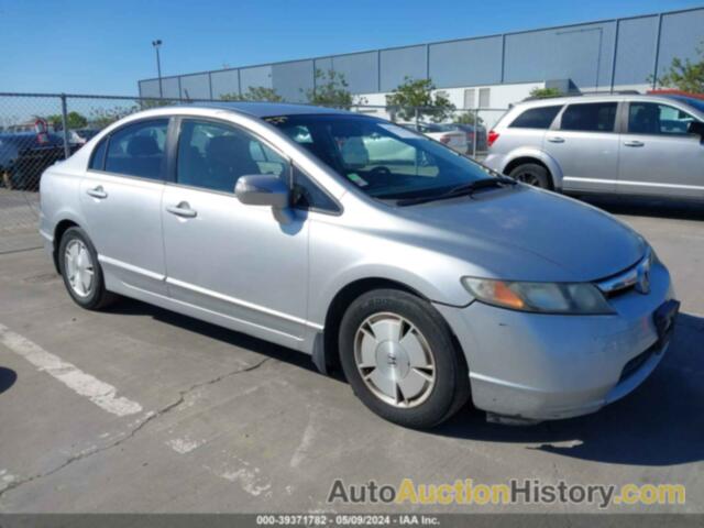 HONDA CIVIC HYBRID, JHMFA36207S000465