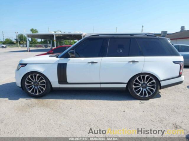 LAND ROVER RANGE ROVER 3.0L V6 SUPERCHARGED HSE, SALGS2PF3GA316021