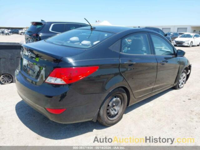 HYUNDAI ACCENT GLS, KMHCT4AE0DU426352