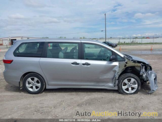 TOYOTA SIENNA L 7 PASSENGER, 5TDZZ3DC2JS917975