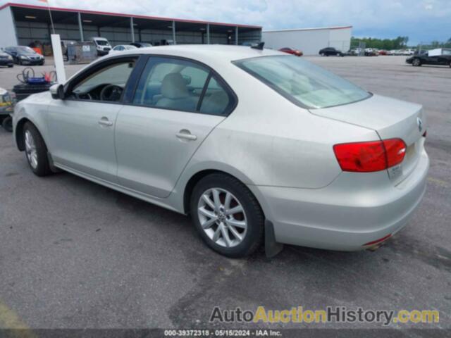 VOLKSWAGEN JETTA 2.5L SE, 3VWDP7AJ3CM074671